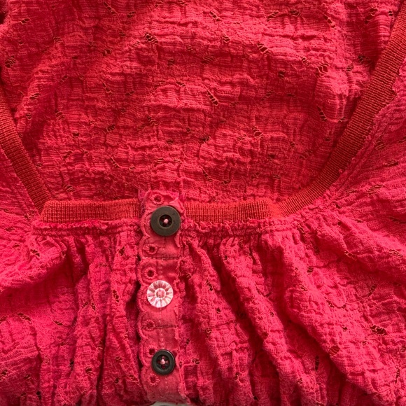 Free People Lace Long Sleeve Top - Picture 3 of 12